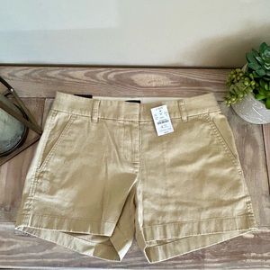 J. Crew Factory 3.5” Khaki Cotton Shorts  - 🆕